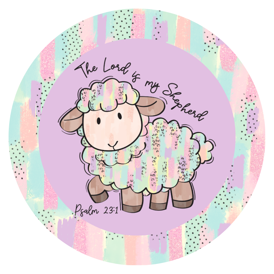 Psalms 23:1 Car Freshie