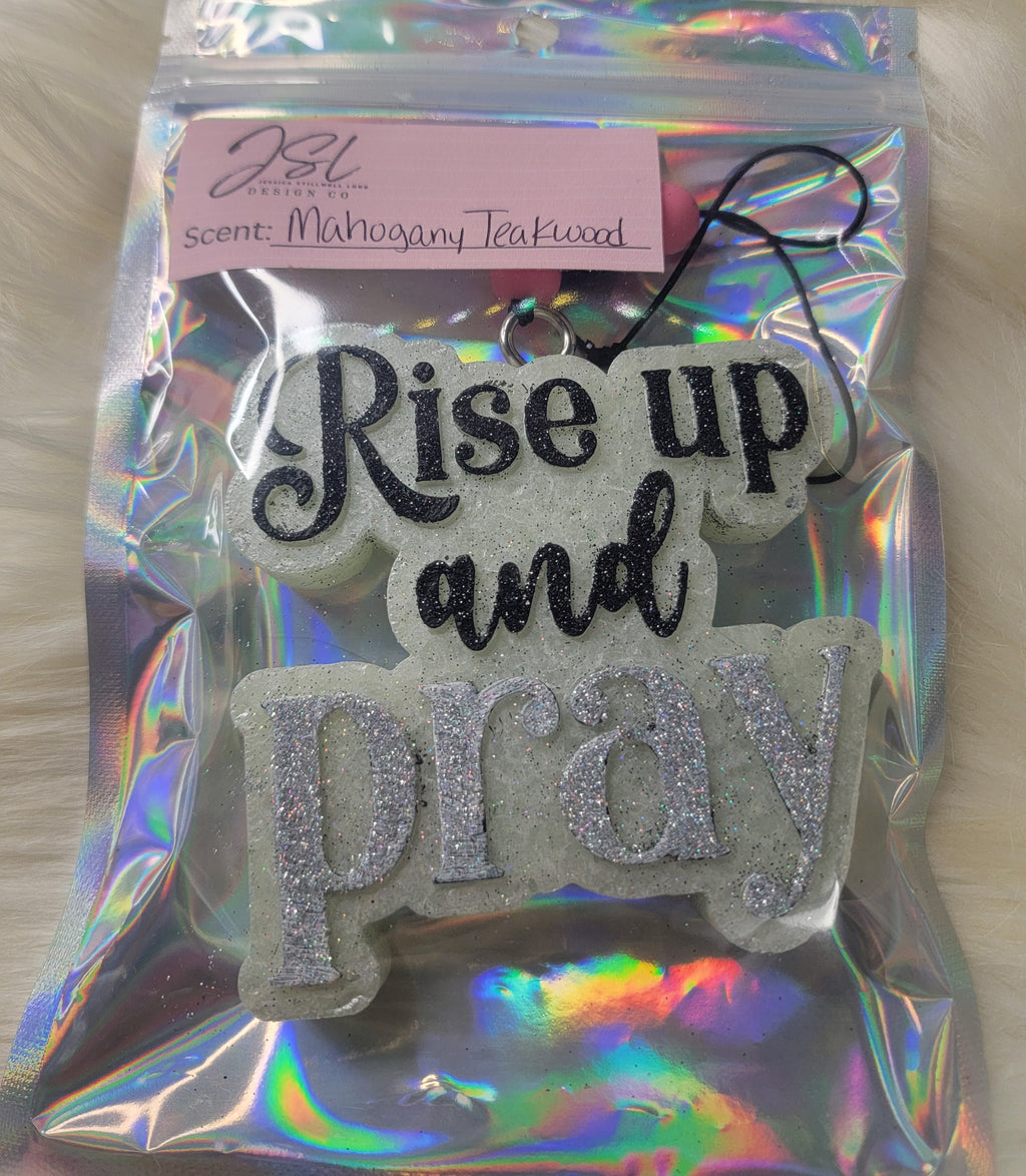 Rise up and Pray Car Freshie