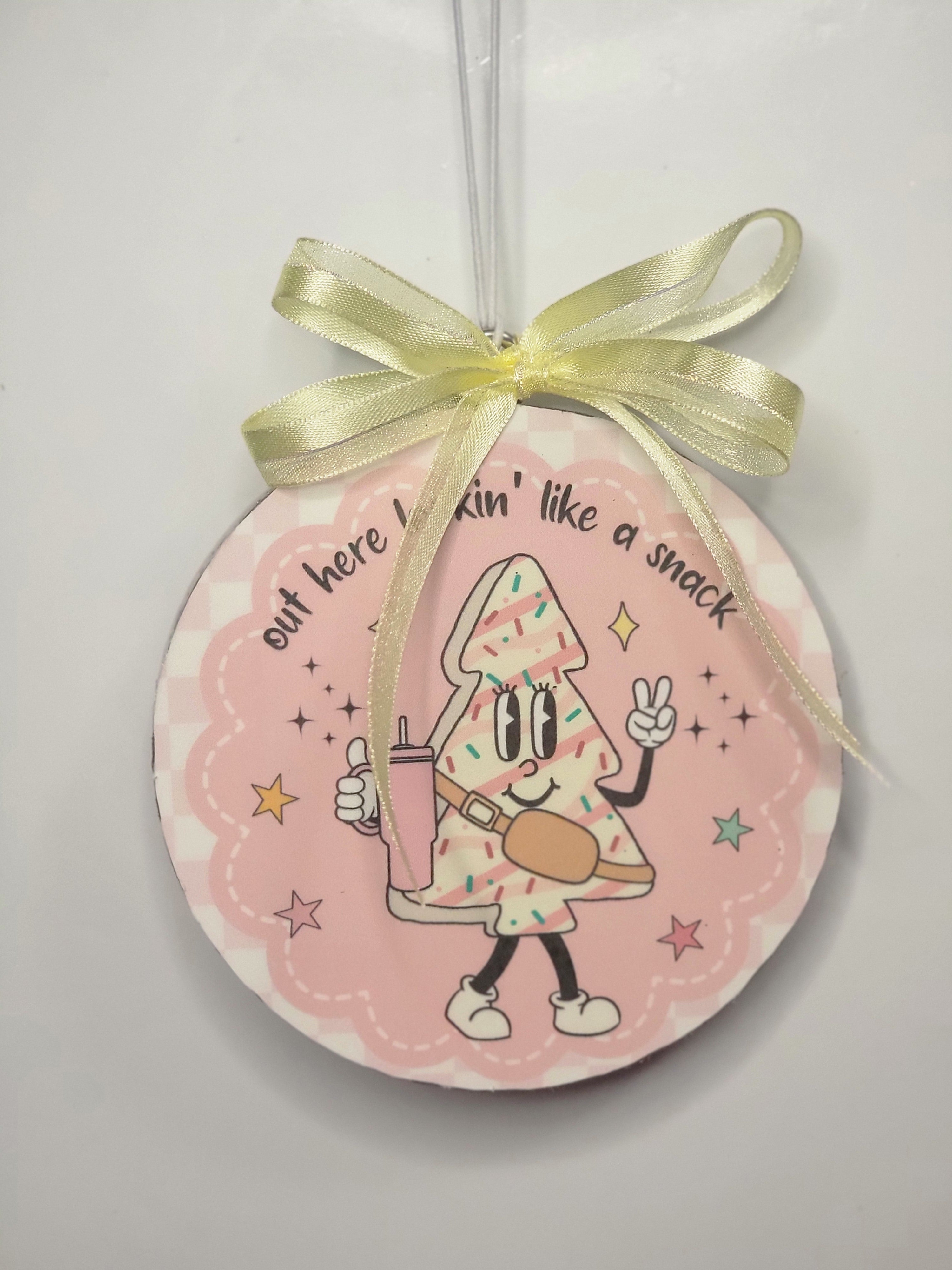 Christmas Circle Freshie