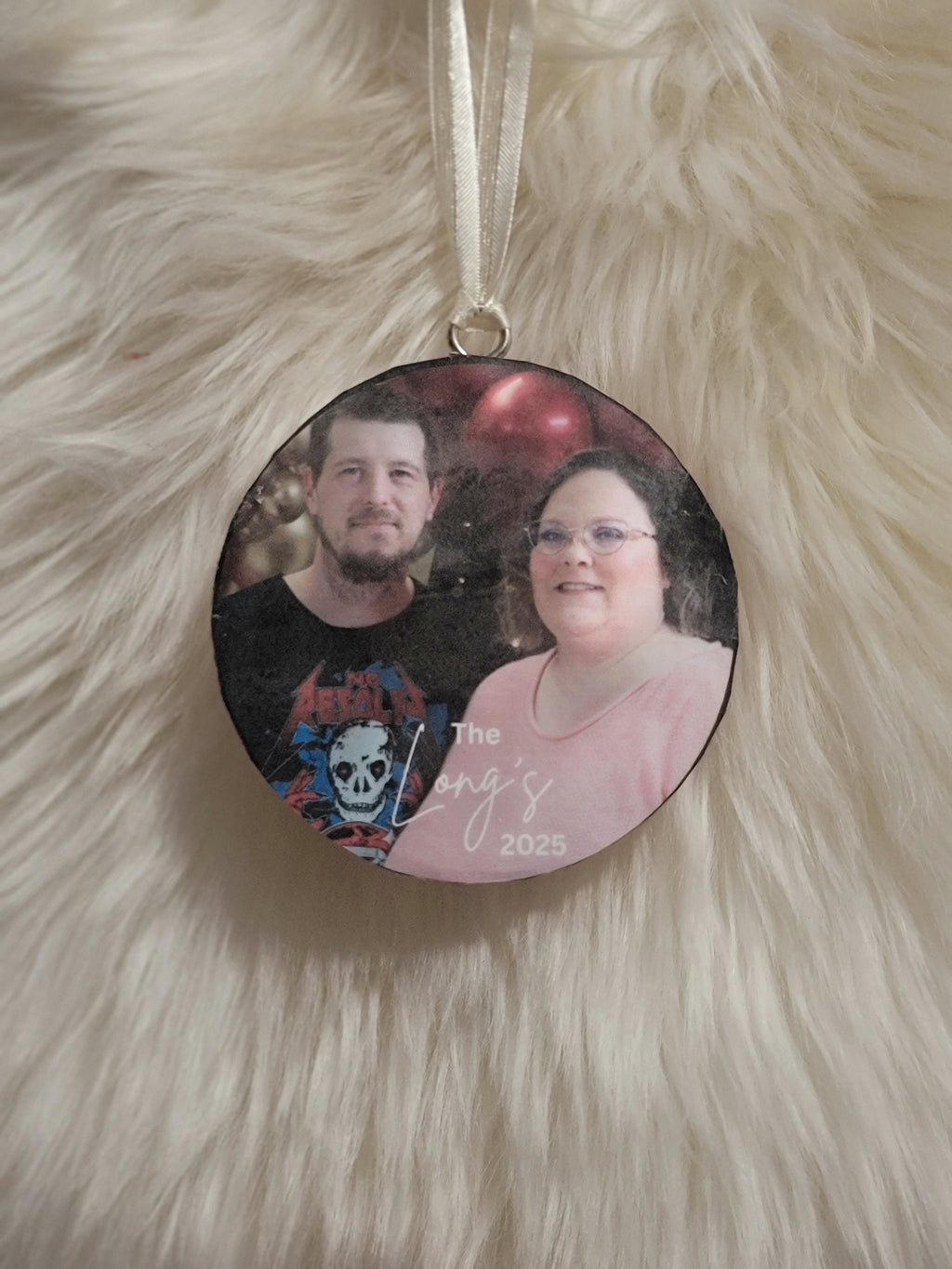 Custom Photo Circle Freshie