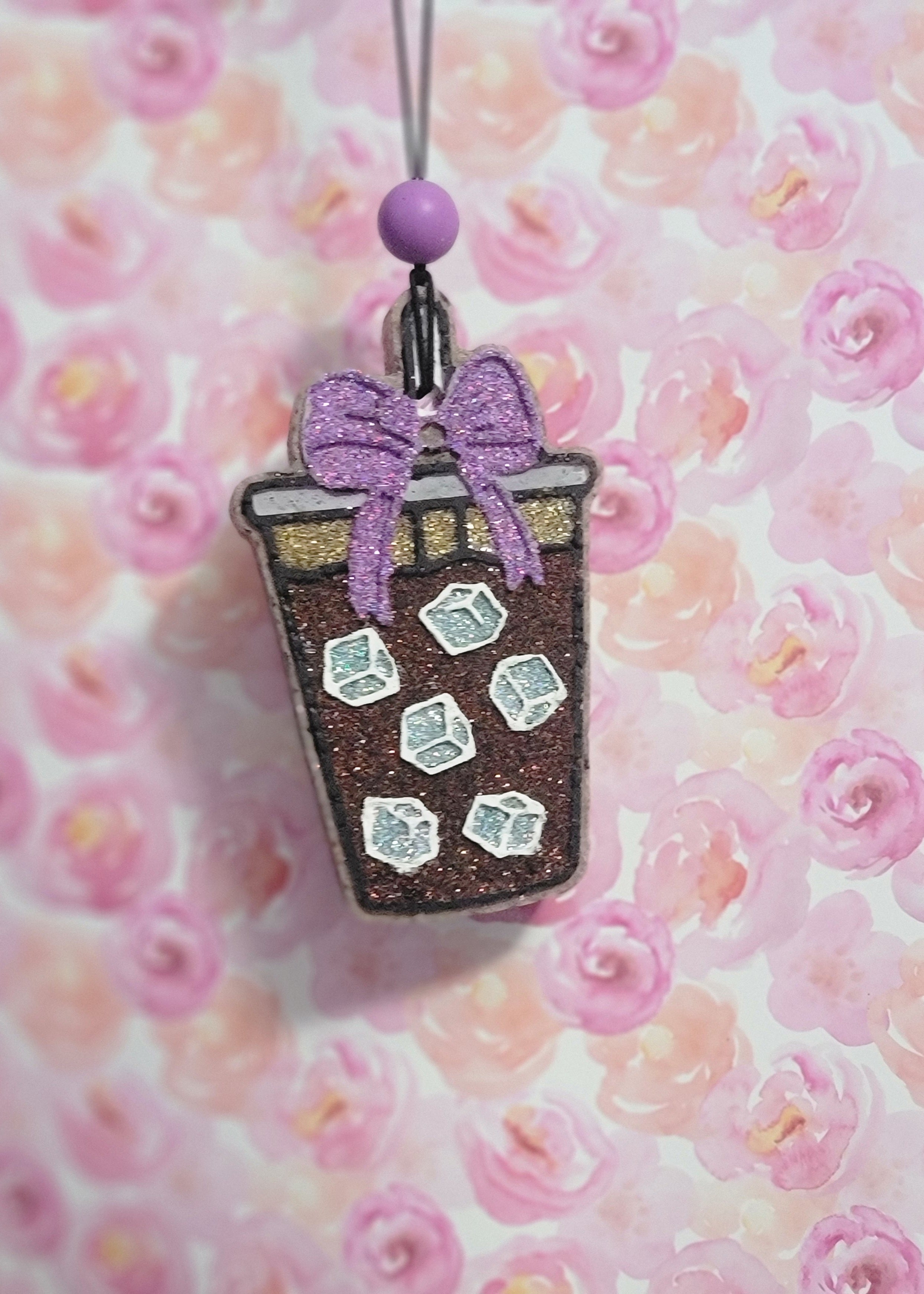 Iced Coffee Cup Car Freshie