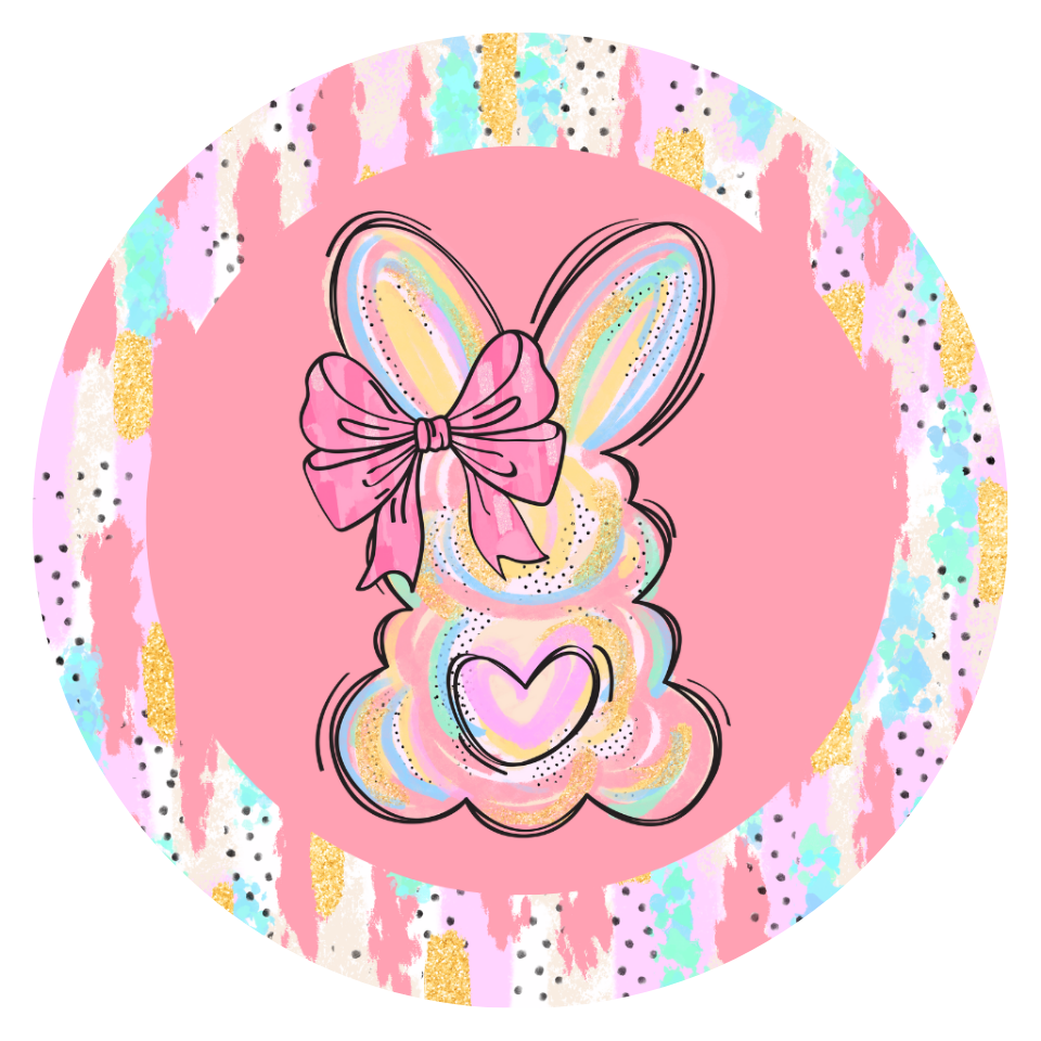 Easter Bunny Tail Car Freshie