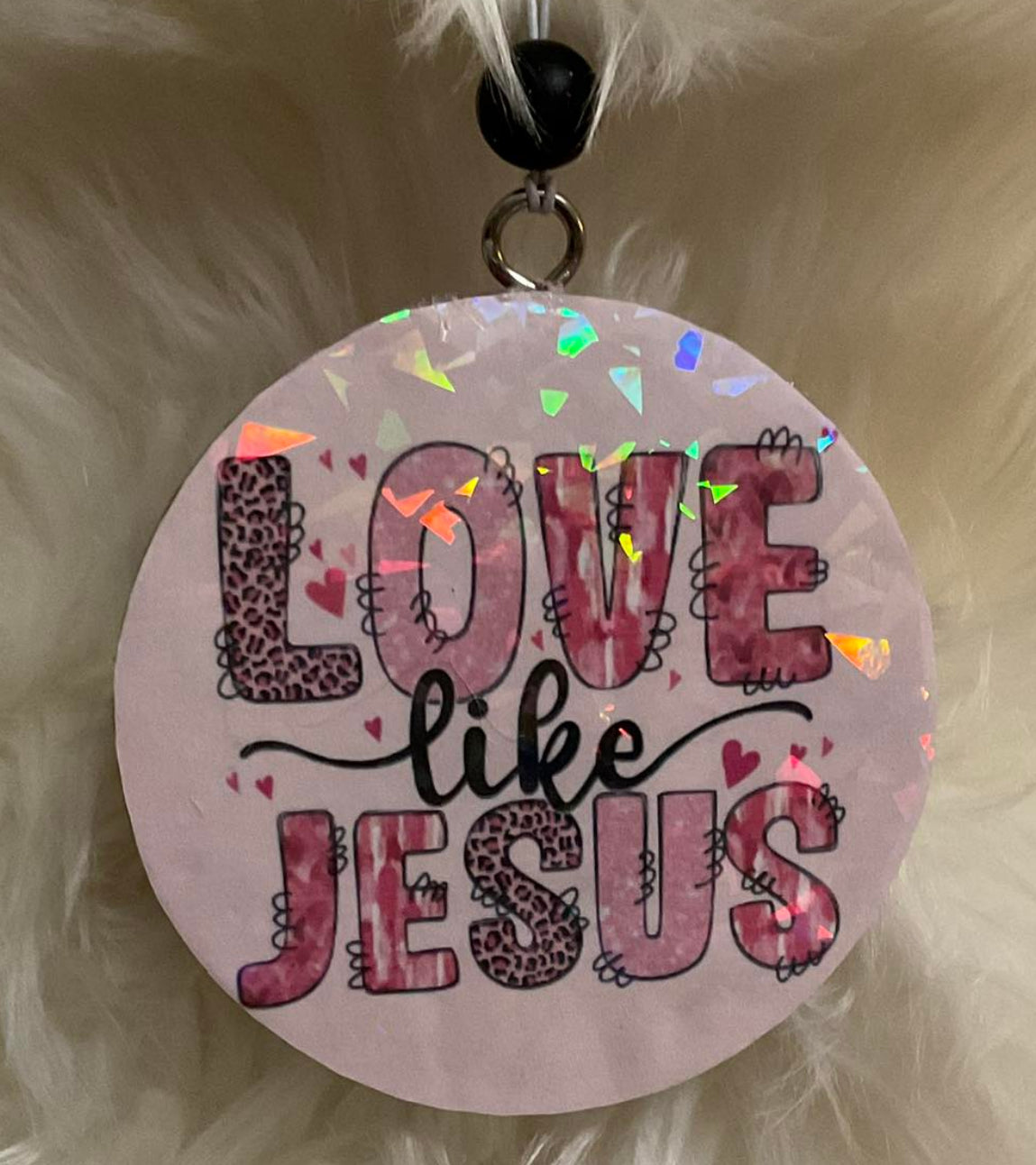 Love Like Jesus Car Freshie