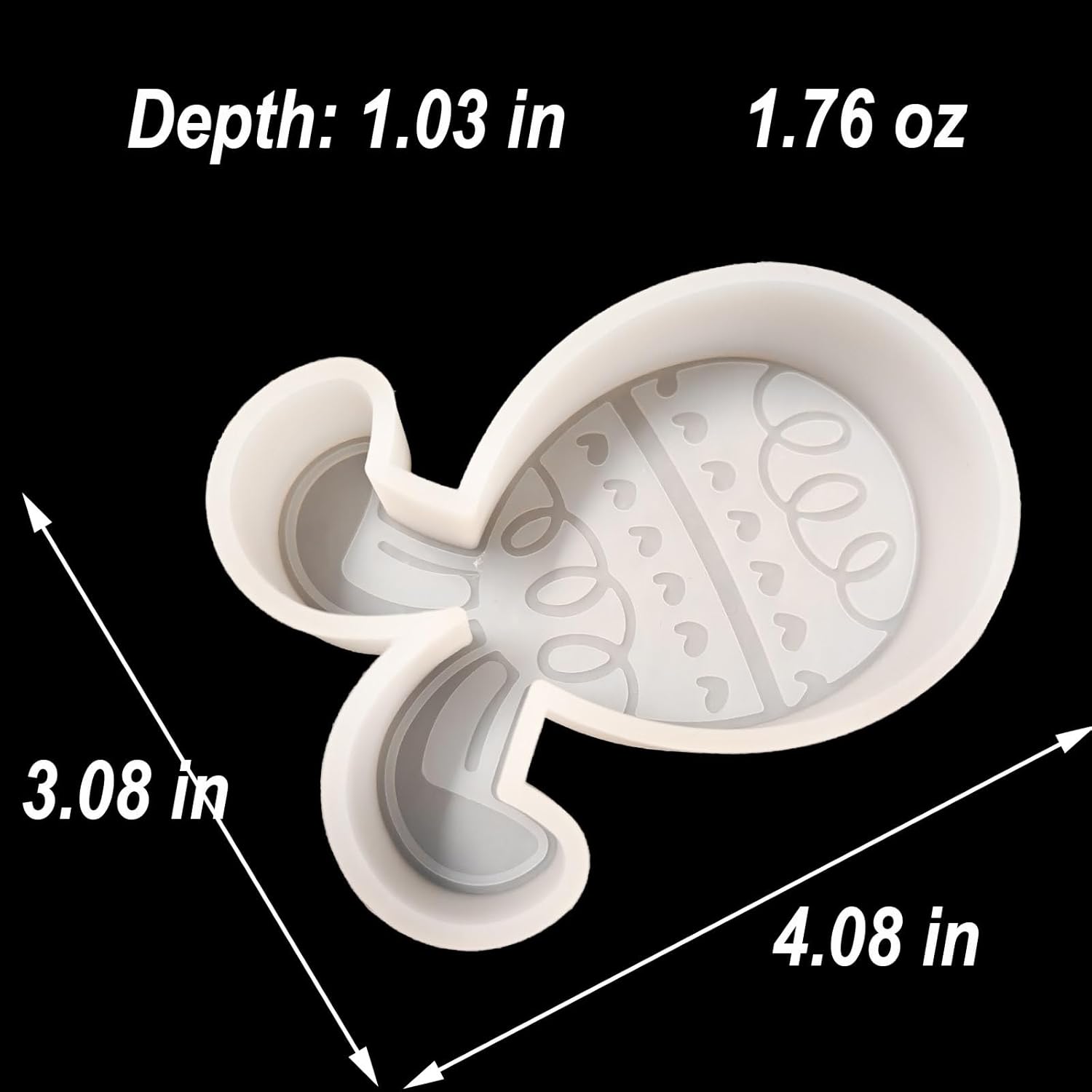 Easter Egg with Bunny Ears