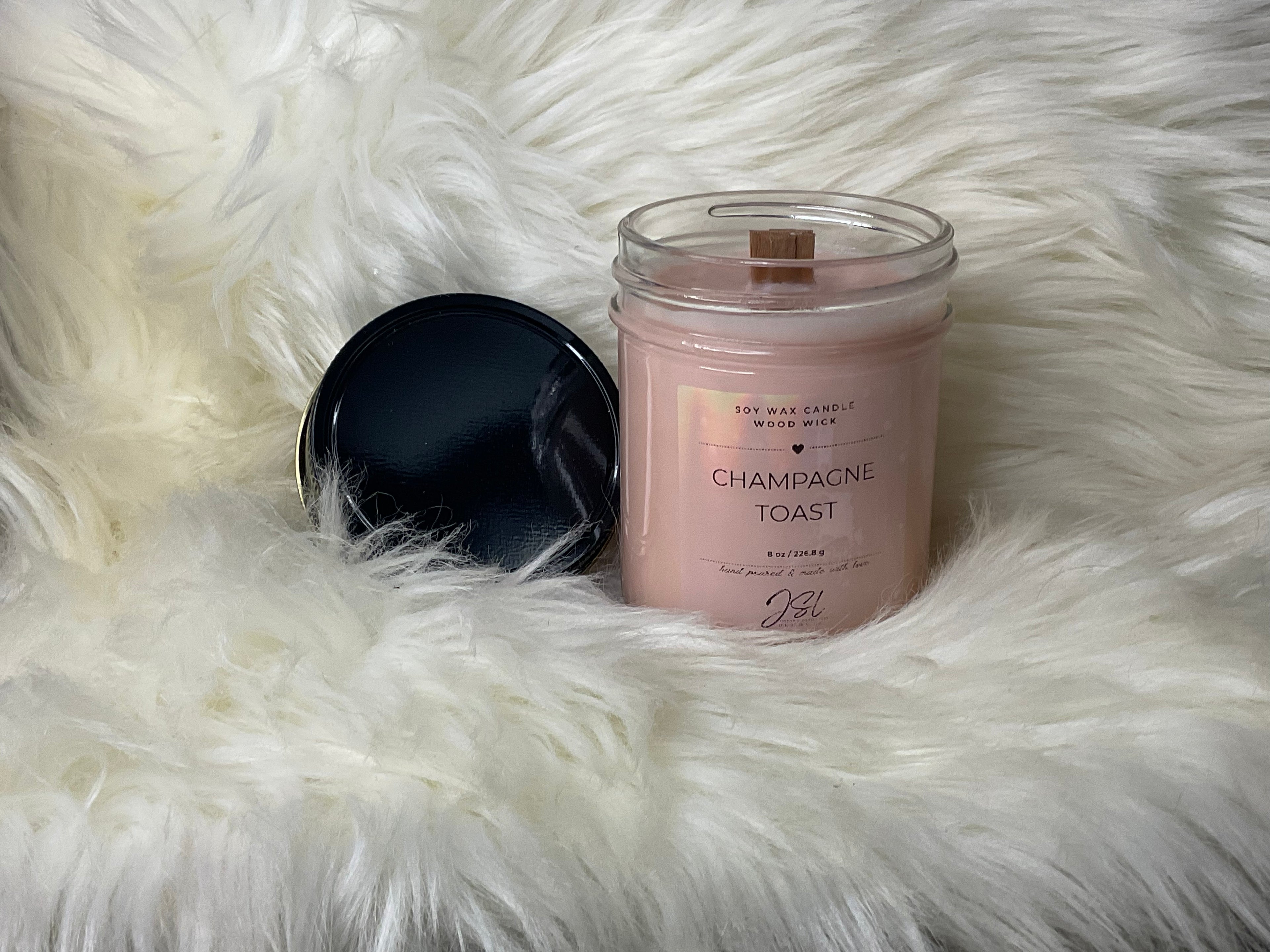 Champagne Toast 8oz Candle