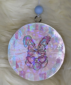 Bunny Pop-Art Car Freshie