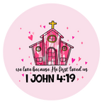 1 John 4:19 Car Freshie