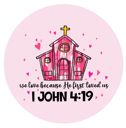 1 John 4:19 Car Freshie