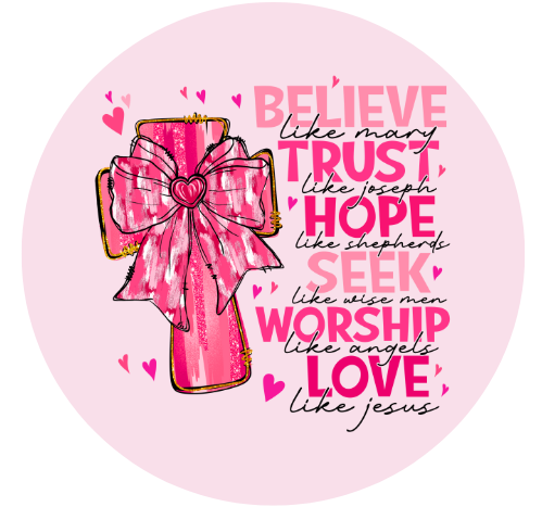 Love Cross Car Freshie