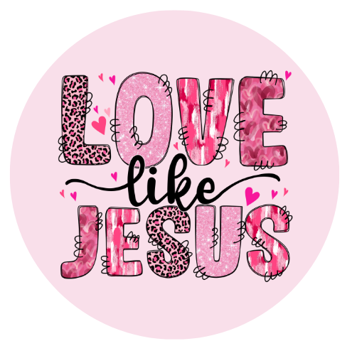 Love Like Jesus Car Freshie